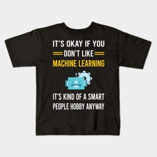 Smart People Hobby Machine Learning Kids T-Shirt